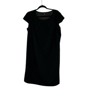 Marks & Spencer Classic Black Midi Dress size 16UK